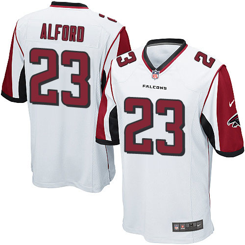 Nike Falcons #23 Robert Alford White Youth Stitched NFL Elite Jersey
